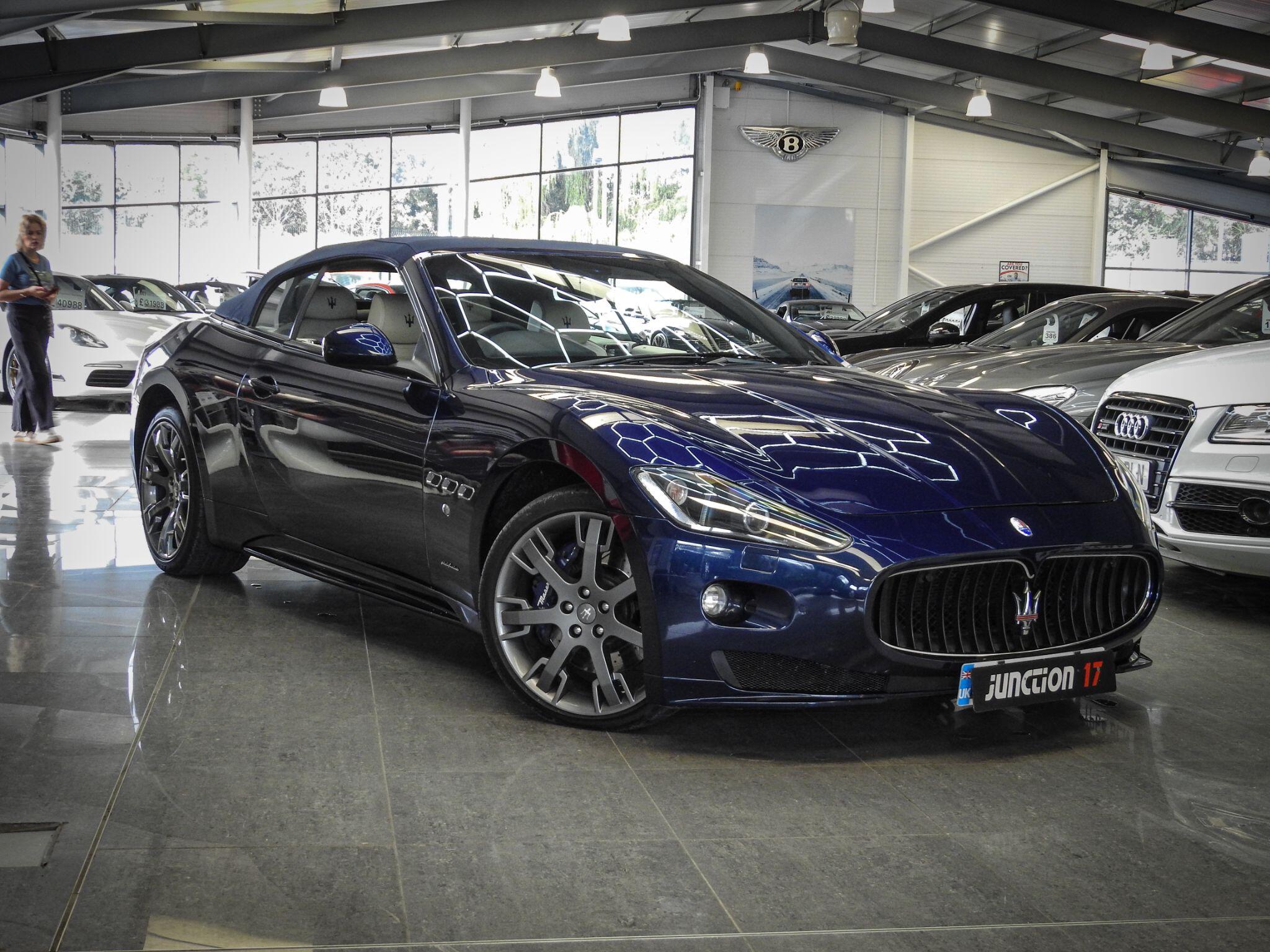 2012 Maserati Grancabrio in Blue for sale