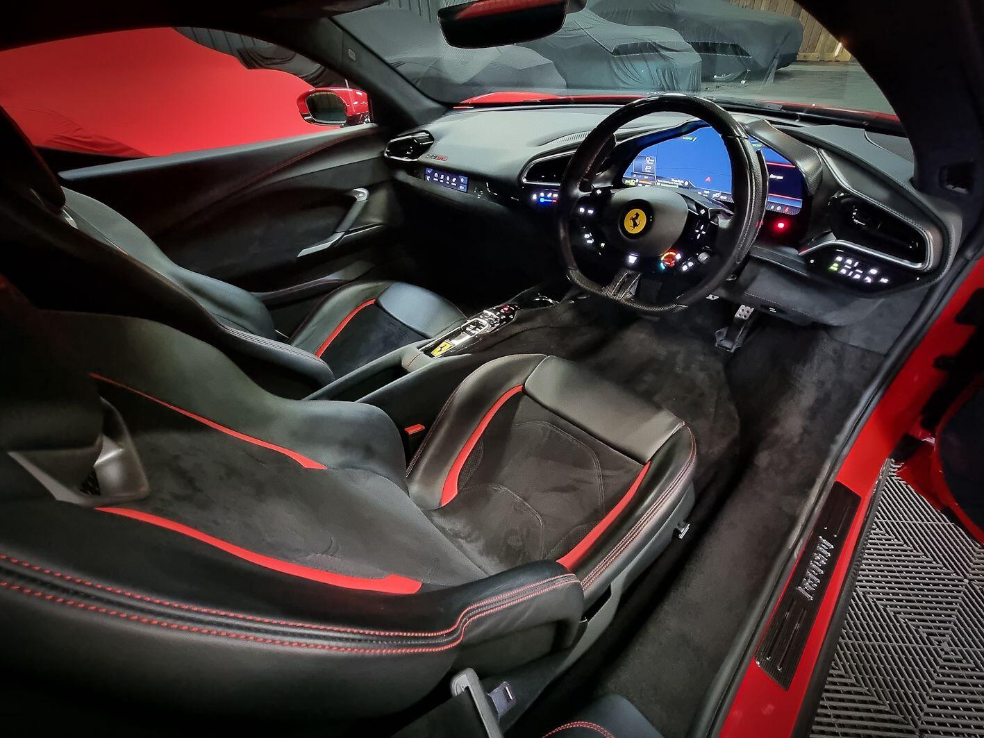 Ferrari 296 view 45