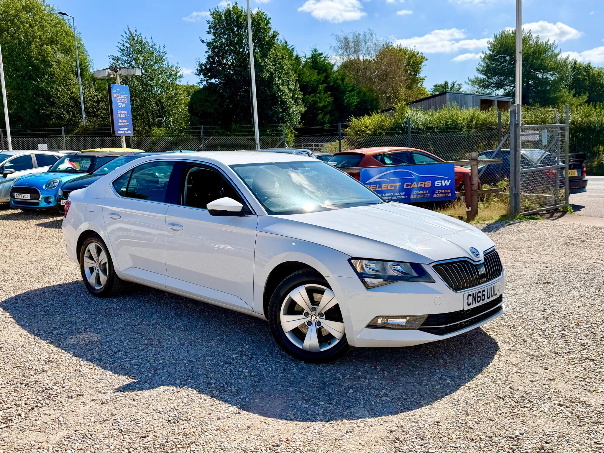 2016 Skoda Superb in White for sale