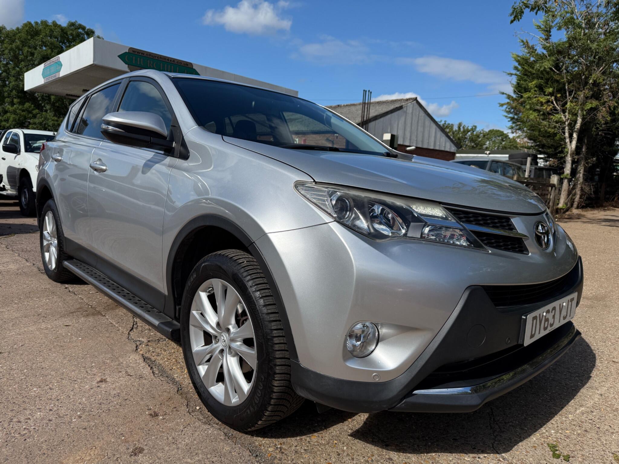 Silver 2013 Toyota RAV4 SUV/Crossover All-wheel drive Automatic