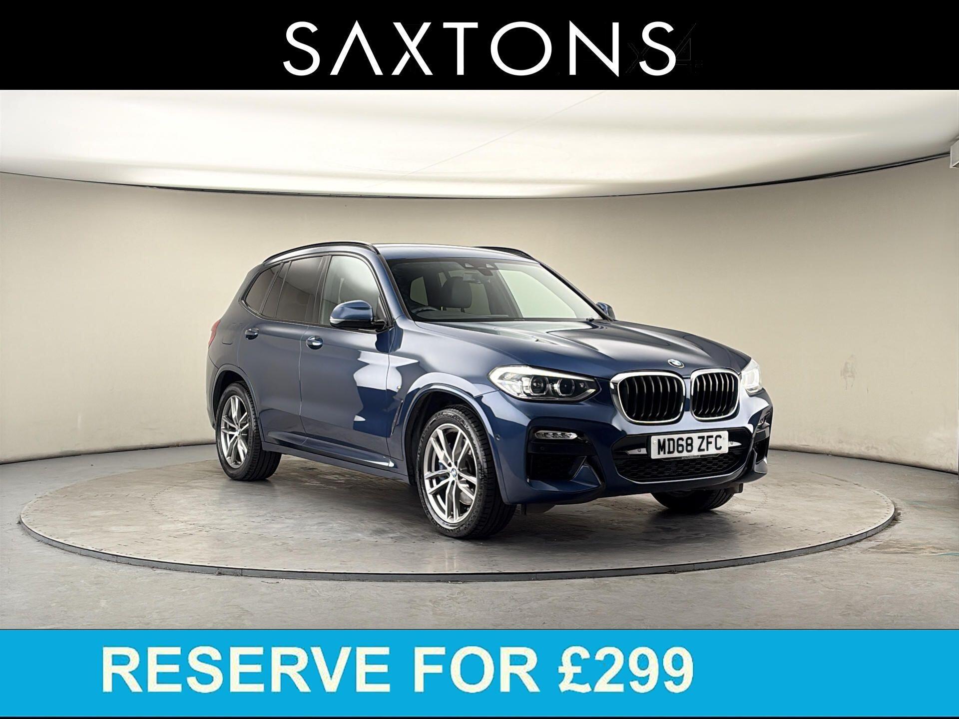 2019 BMW X3 3.0TD xDrive30d M Sport (s/s)