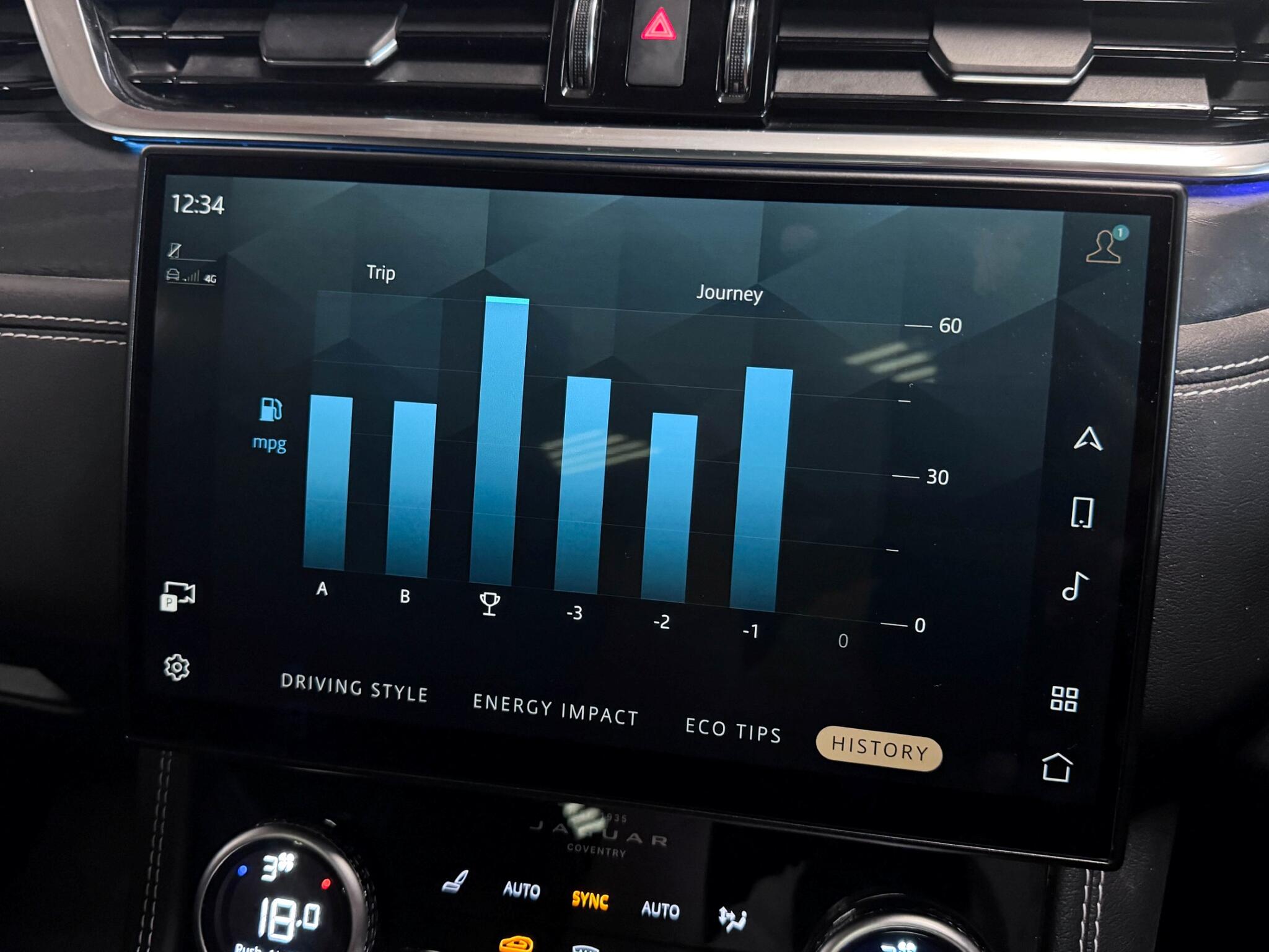 Jaguar F-Pace view 45