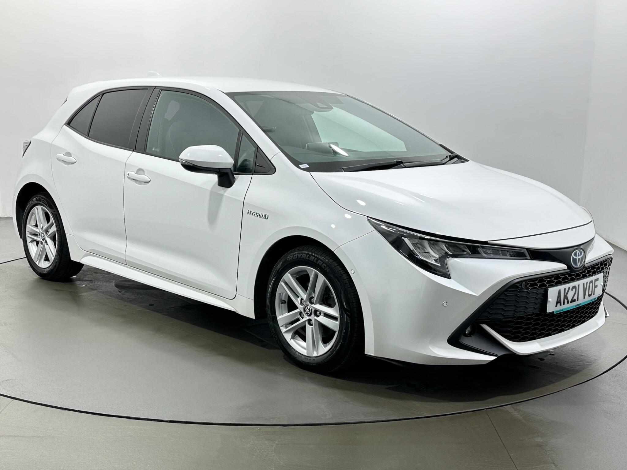 2021 Toyota Corolla in White for sale