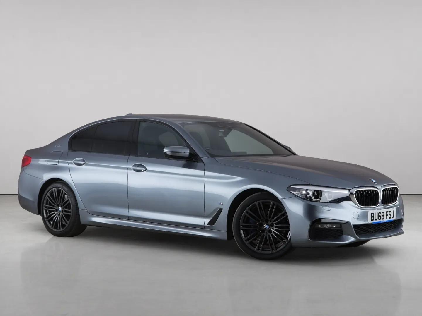 2018 BMW 5 Series in Blue for sale