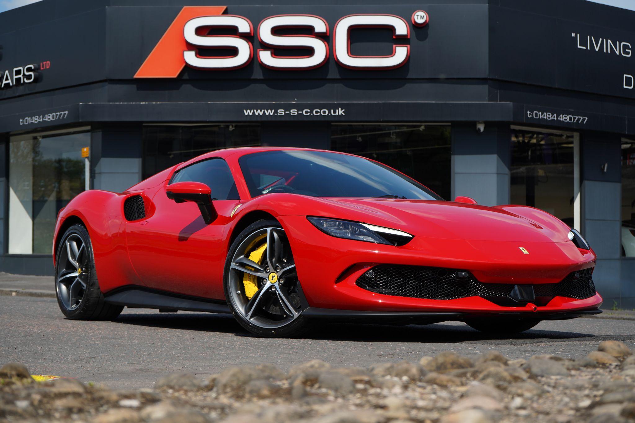 Ferrari 296 view 3