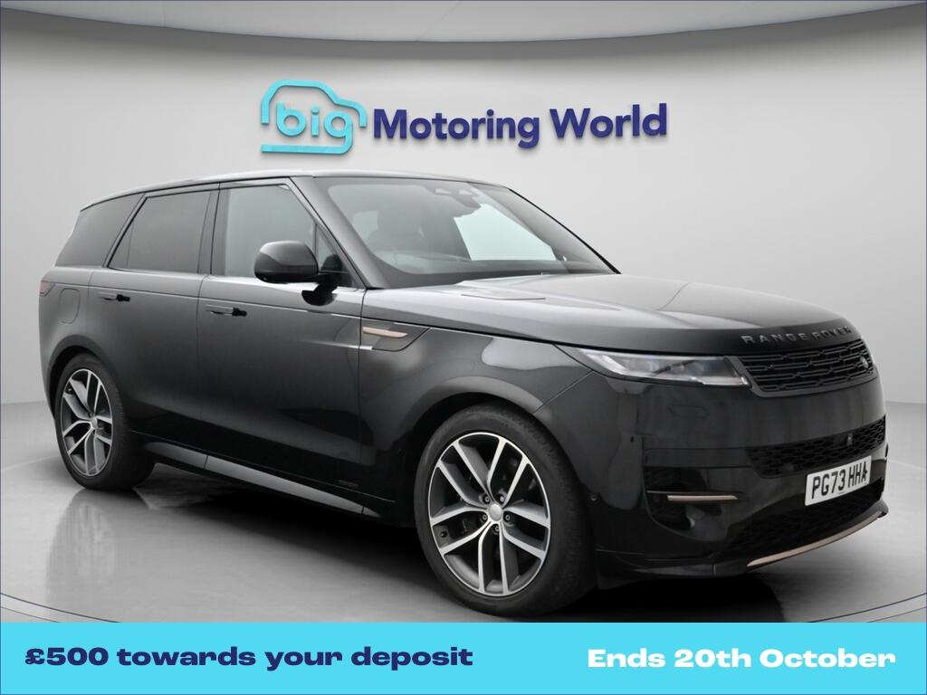 Black 2024 Land Rover Range Rover Sport SUV/Crossover All-wheel drive Automatic