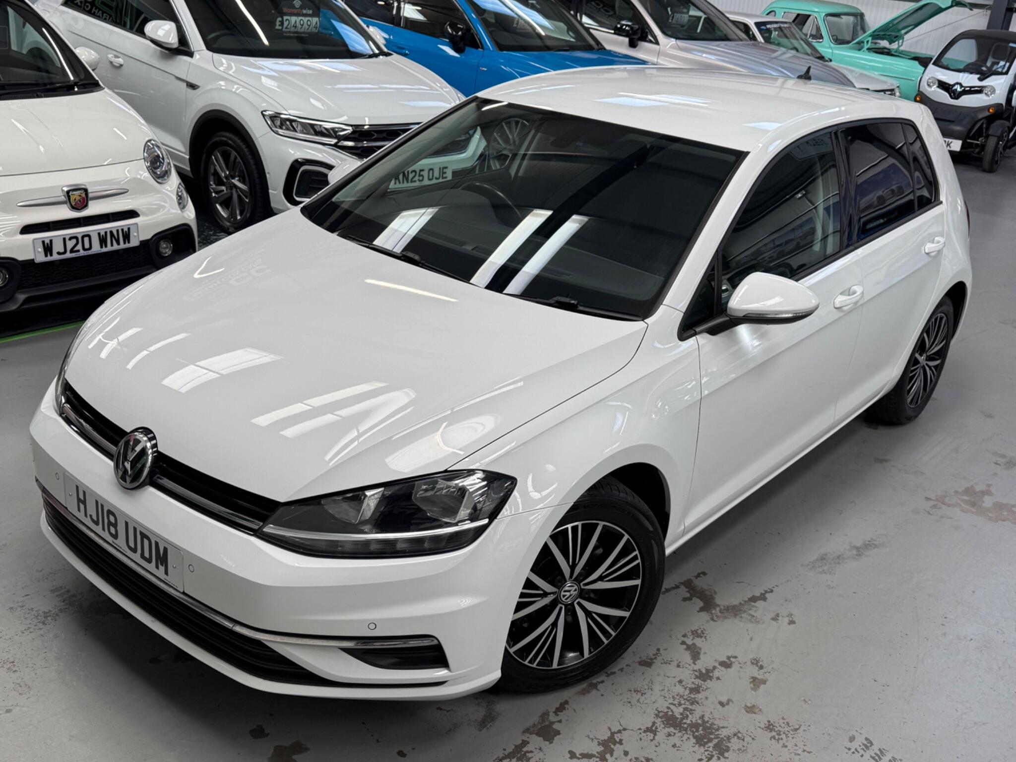 2018 Volkswagen Golf in White for sale