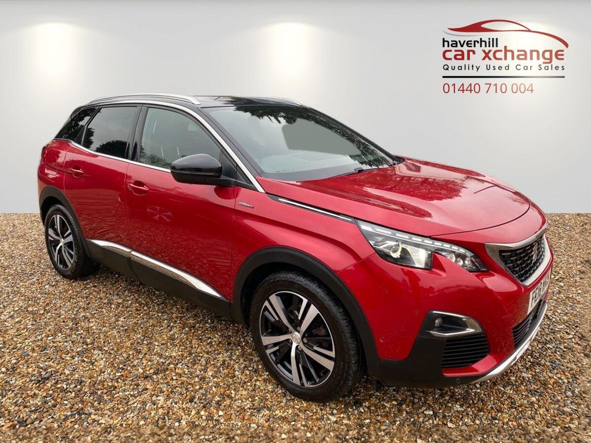 2018 Peugeot 3008 in Red for sale