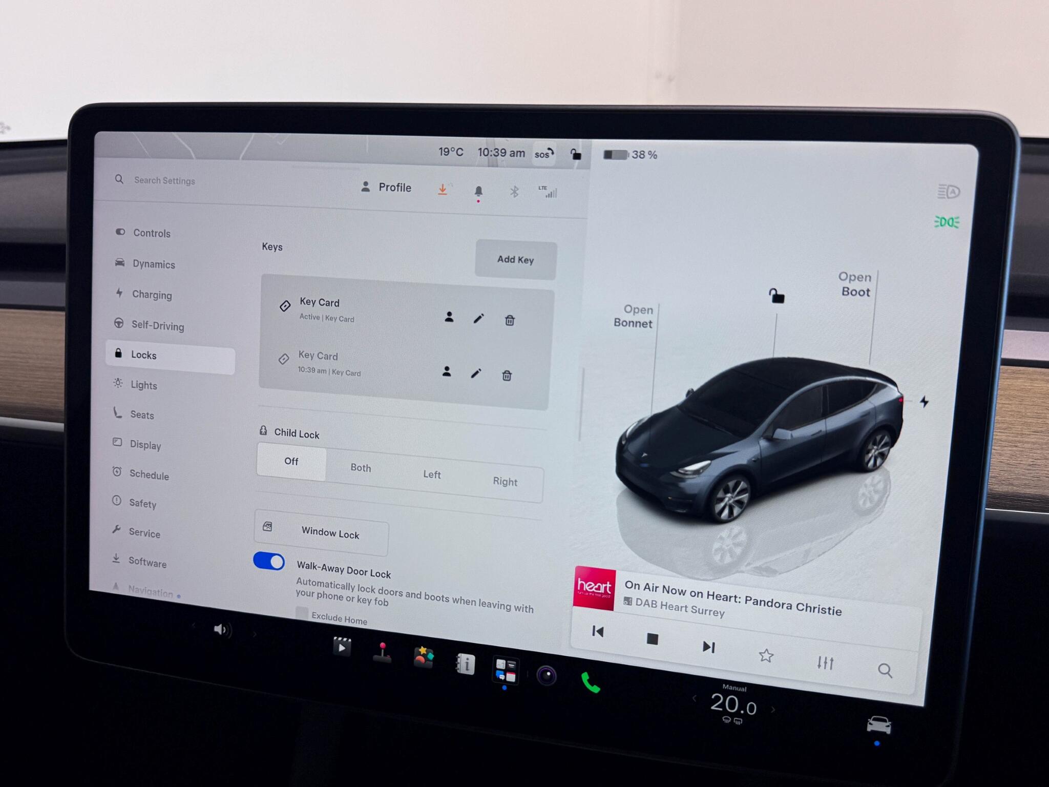 Tesla Model Y view 45