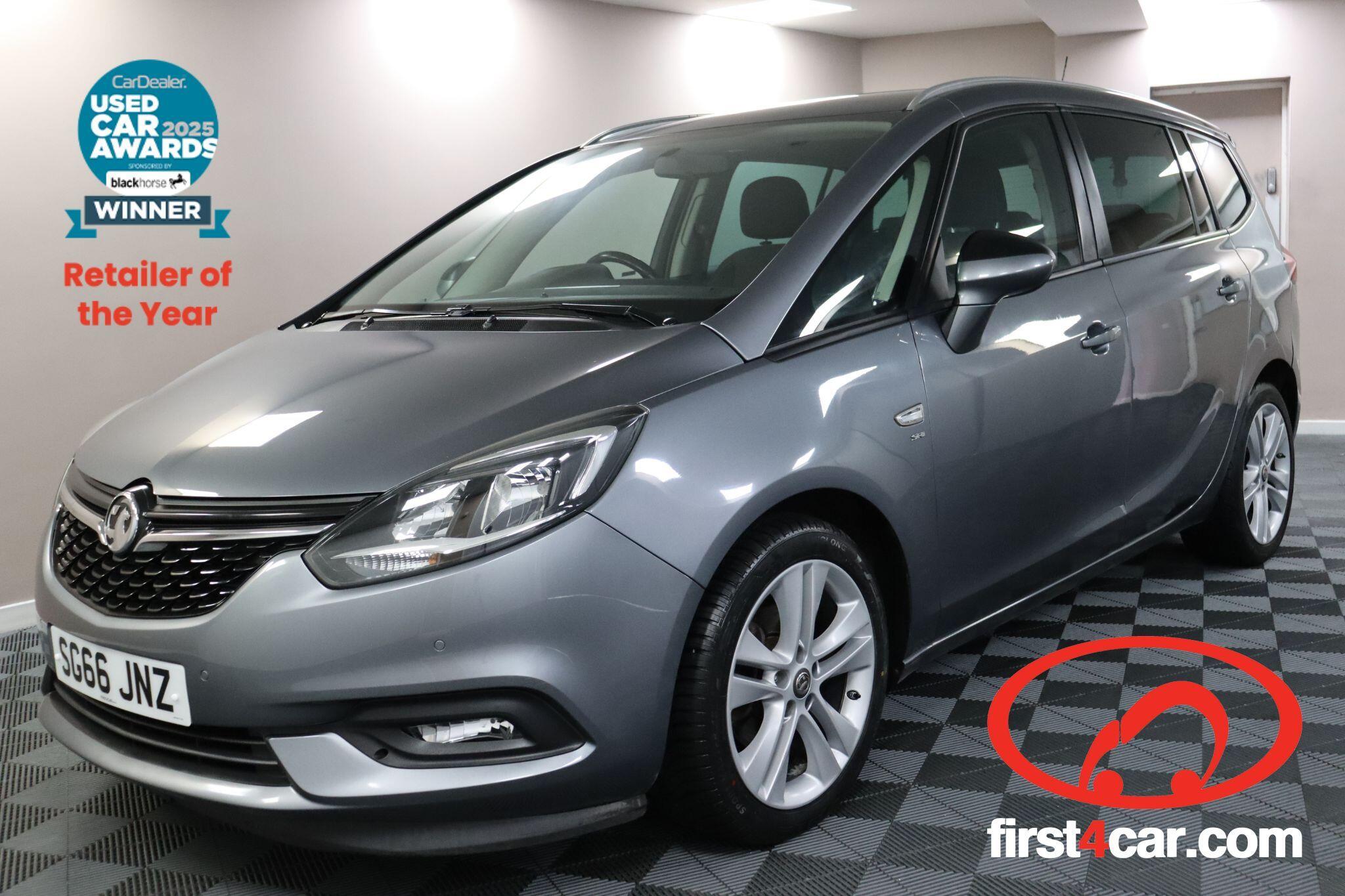 2016 Vauxhall Zafira Tourer in Grey for sale