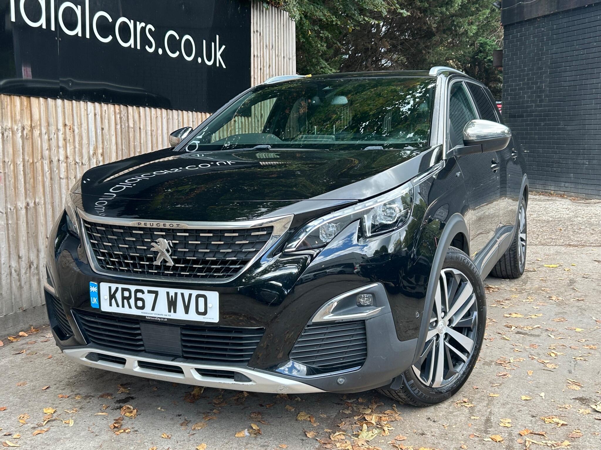 2017 Peugeot 5008 in Black for sale
