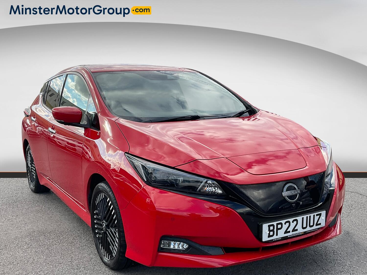 2022 Nissan Leaf in Red for sale