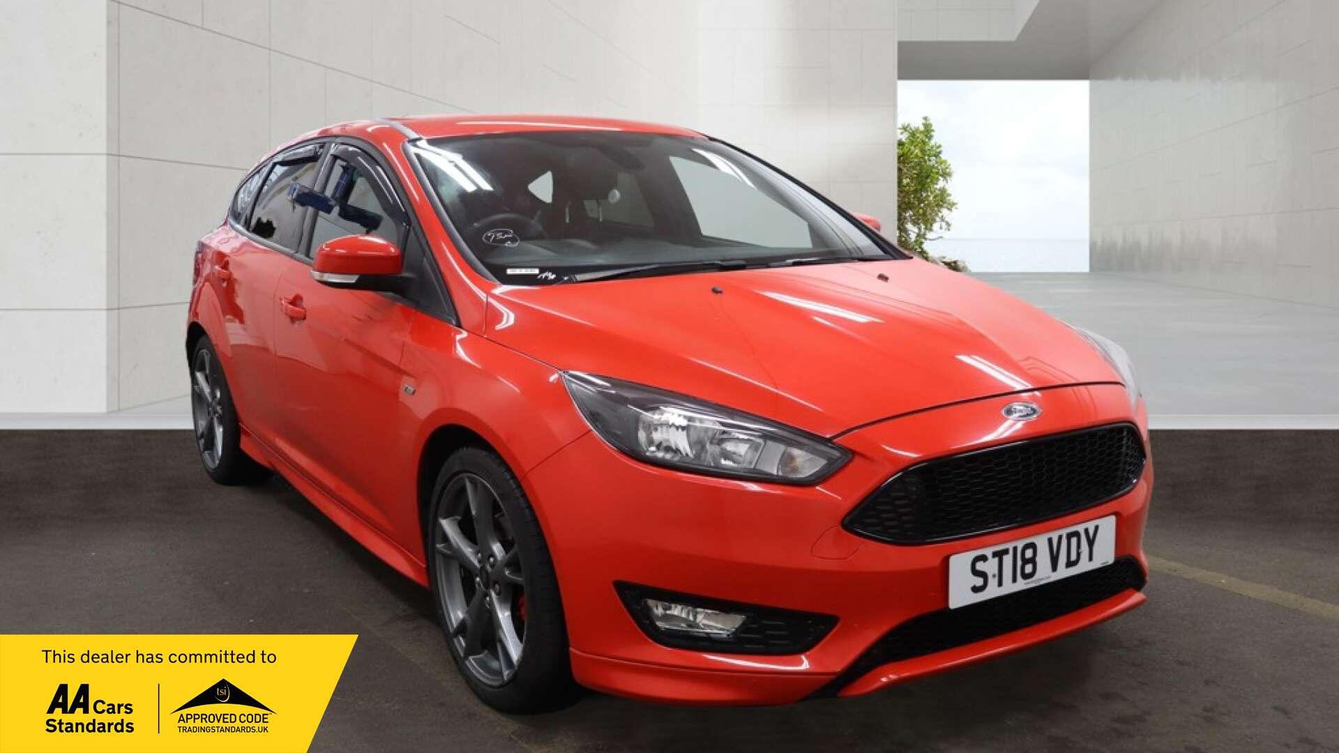 2018 Ford Focus in Red for sale