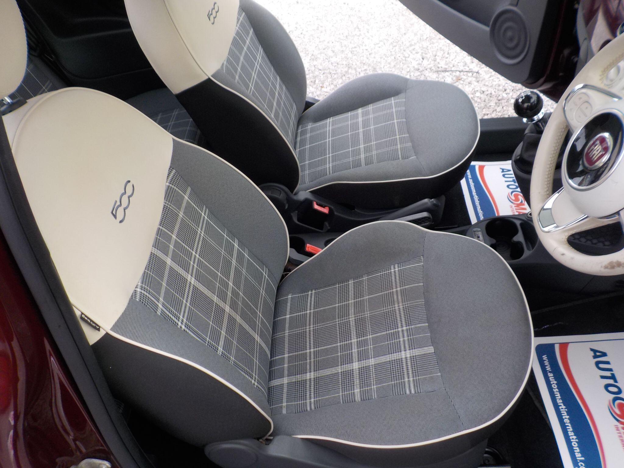 Fiat 500 1.2 Lounge Euro 6 (s/s) 3dr