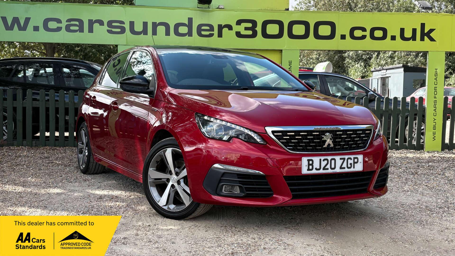 2020 Peugeot 308 in Red for sale