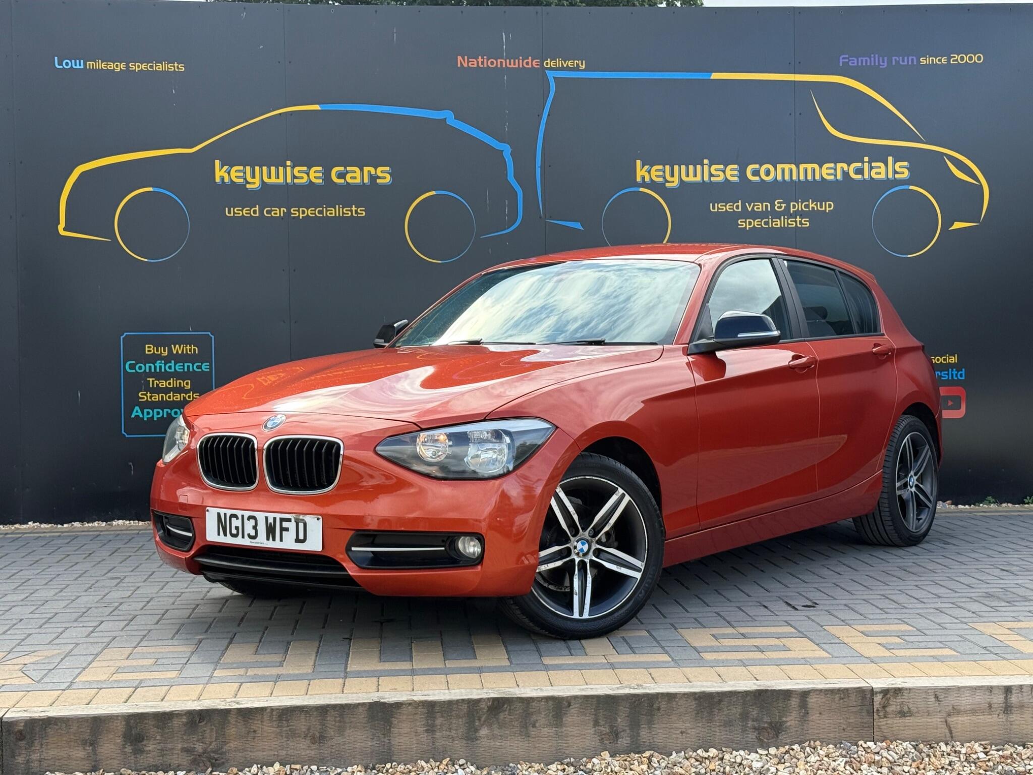 2013 BMW 1 Series in Orange for sale