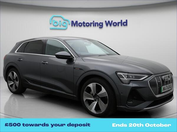 Grey 2021 Audi E-Tron SUV/Crossover All-wheel drive Automatic