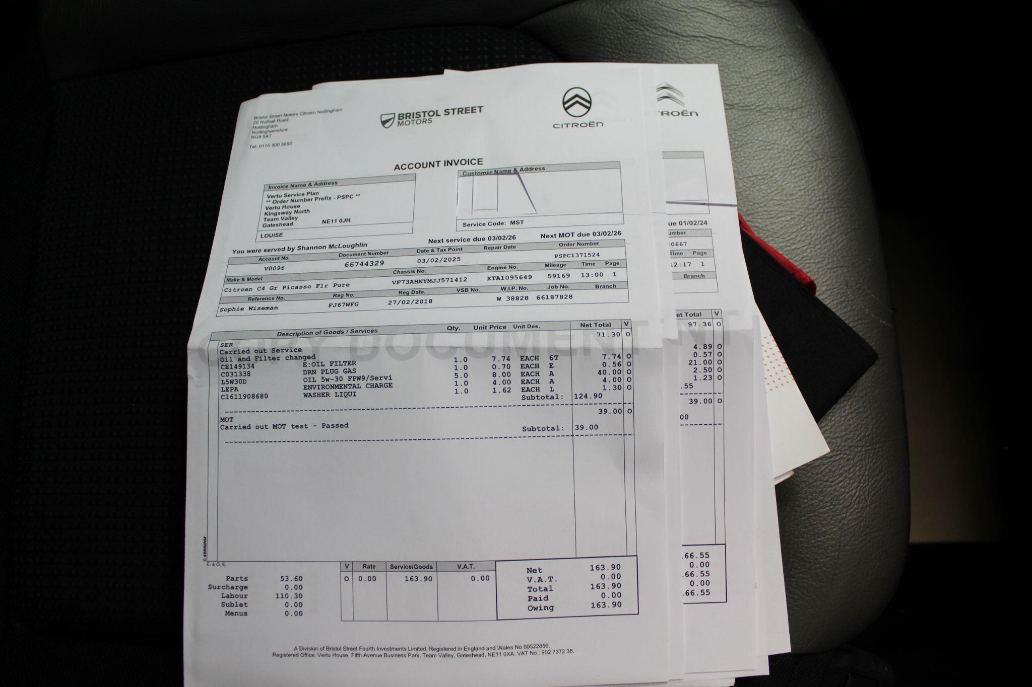 Citroen Grand C4 Picasso view 32