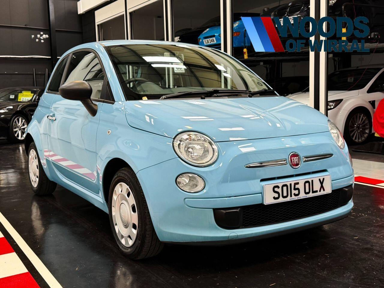 2015 Fiat 500 in Blue for sale