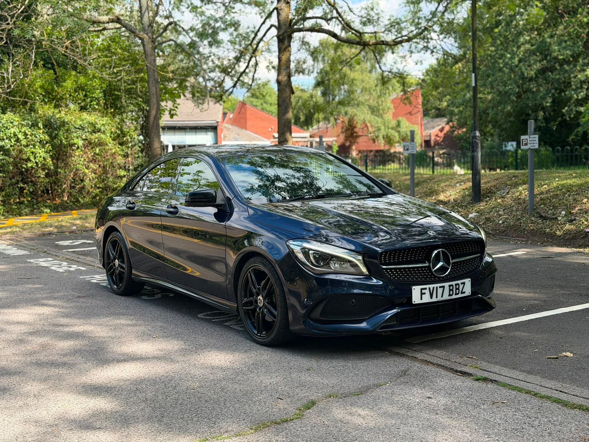 2017 Mercedes-Benz Cla in Blue for sale