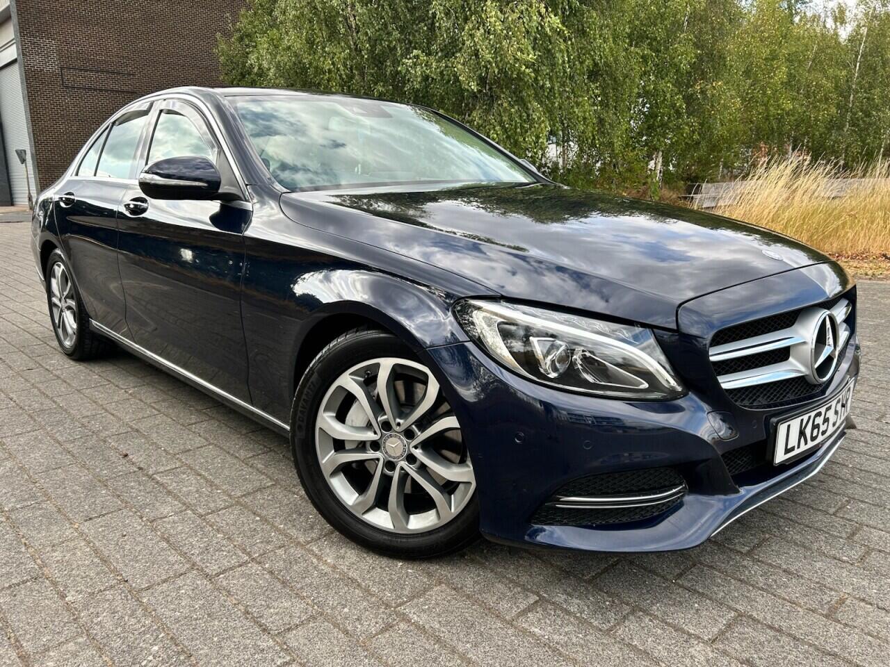 2015 Mercedes-Benz C-Class in Blue for sale