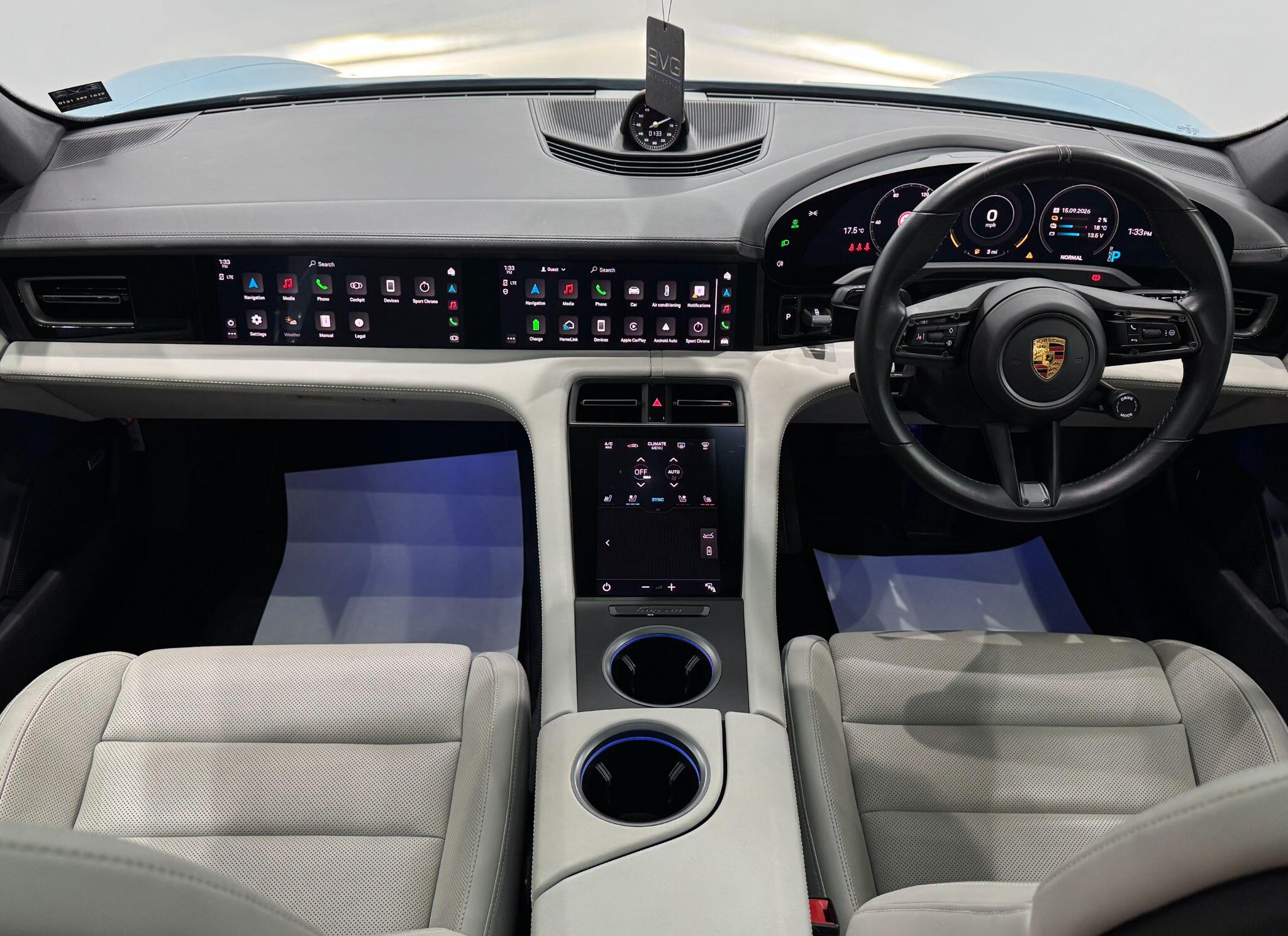 Porsche Taycan view 54