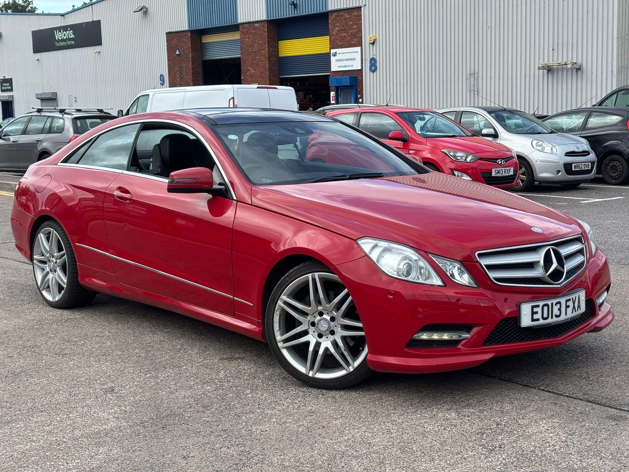 2013 Mercedes-Benz E-Class in Red for sale