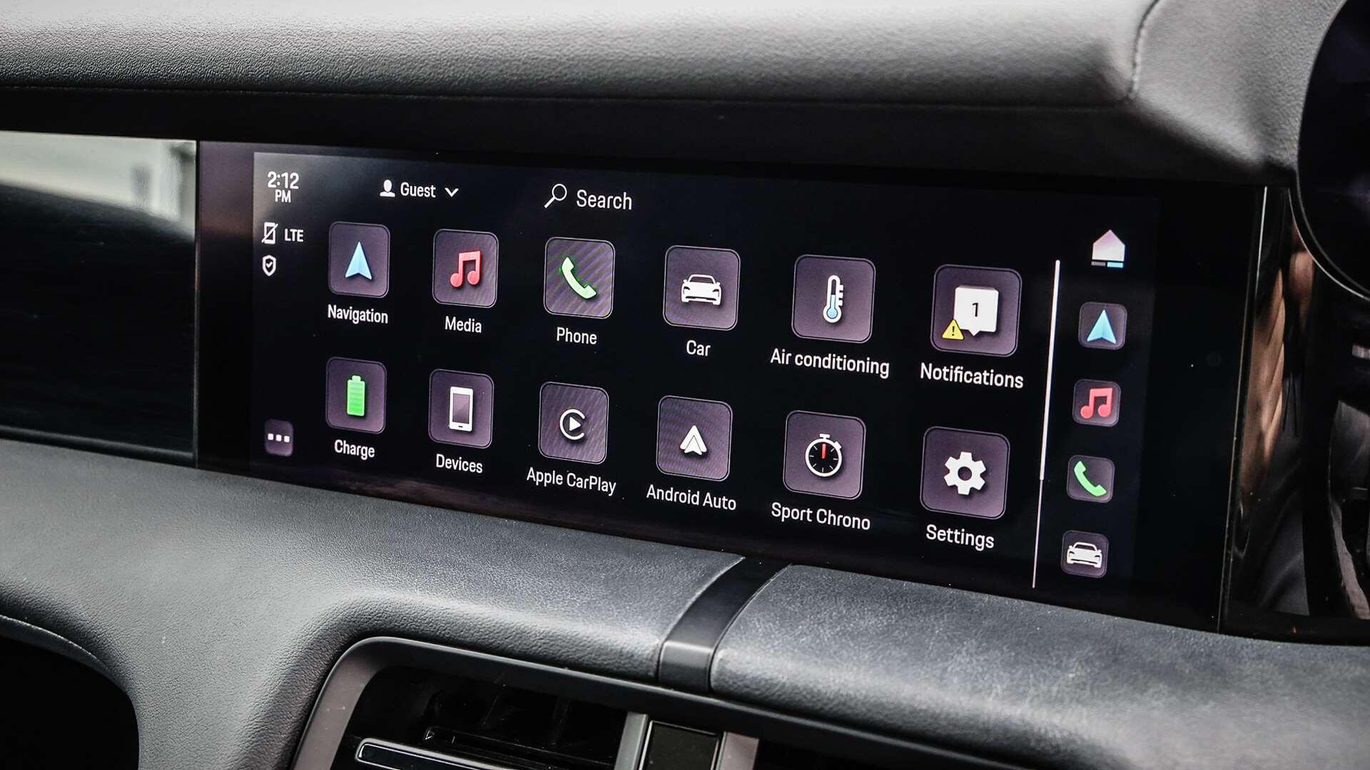 Porsche Taycan view 21
