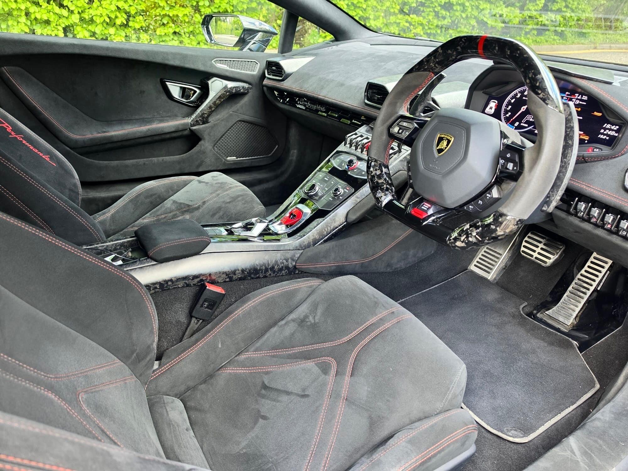 Lamborghini Huracan view 2