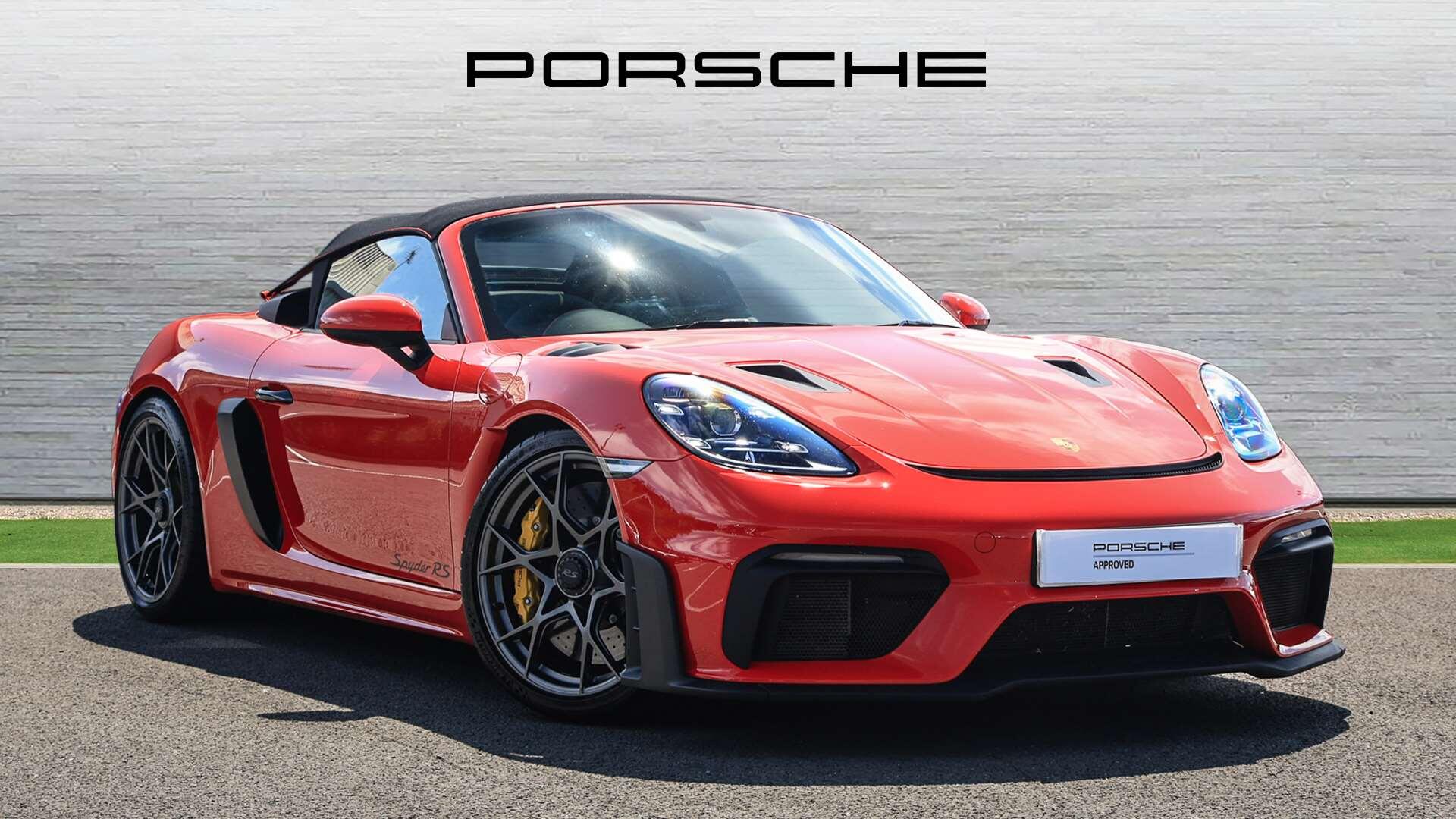 2024 Porsche 718 Spyder in Red for sale