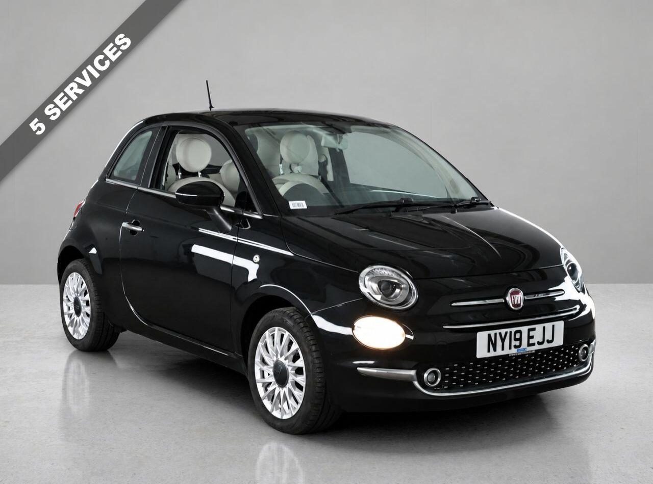 2019 Fiat 500 in Black for sale
