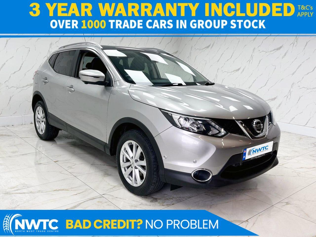 2015 Nissan Qashqai in Silver for sale