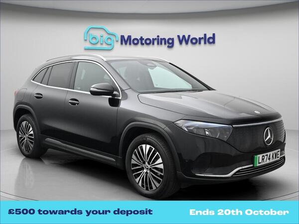 Black 2024 Mercedes-Benz EQA Hatchback Front-wheel drive Automatic