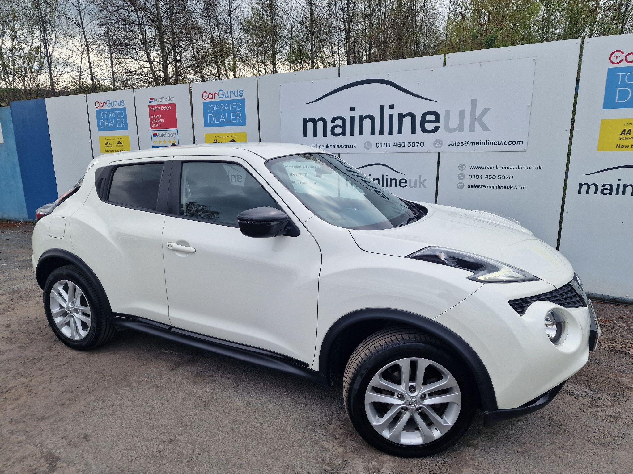 2018 Nissan Juke in White for sale
