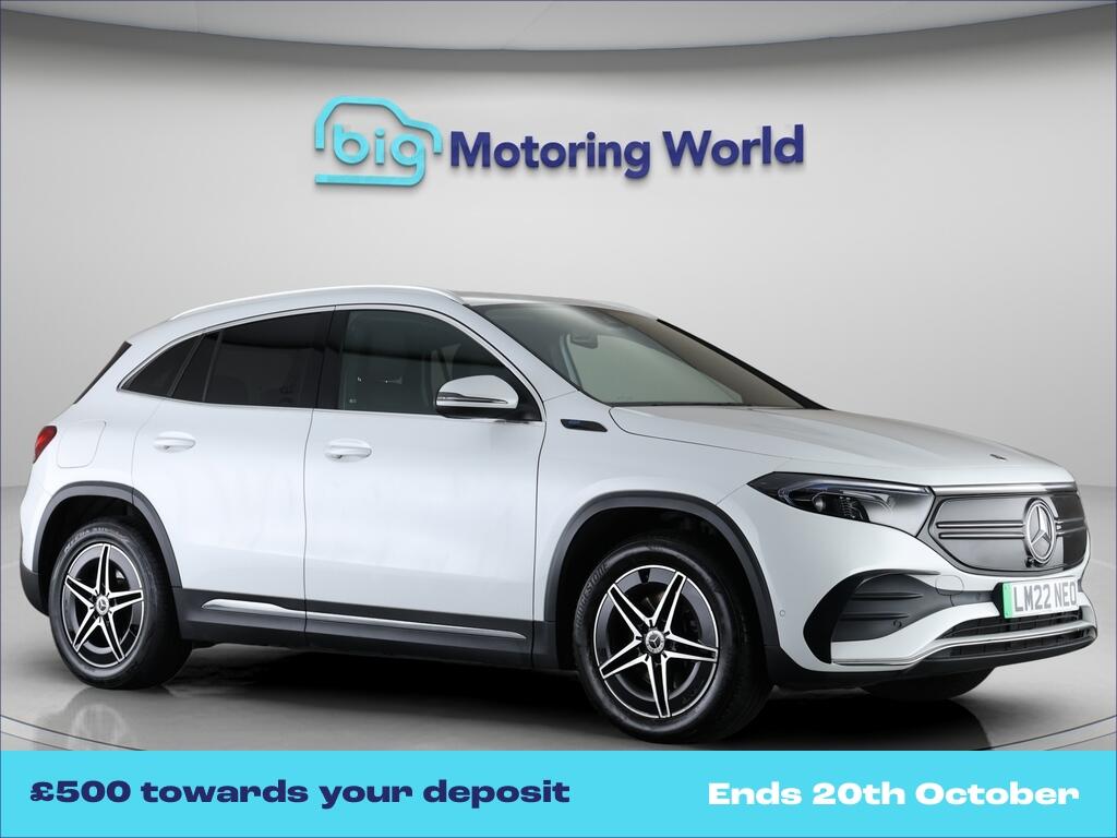 White 2022 Mercedes-Benz EQA Hatchback All-wheel drive Automatic