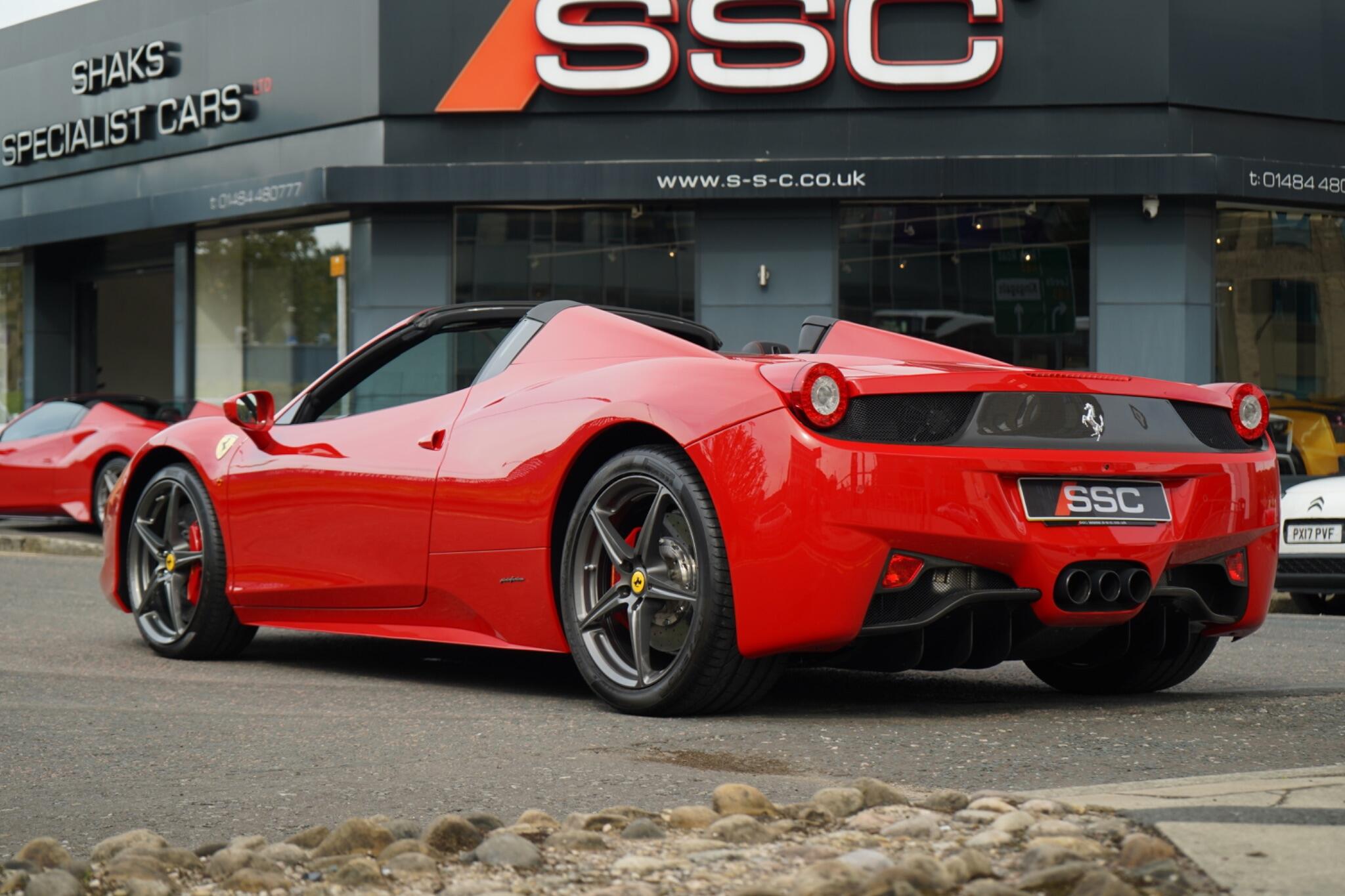 Ferrari 458 view 2