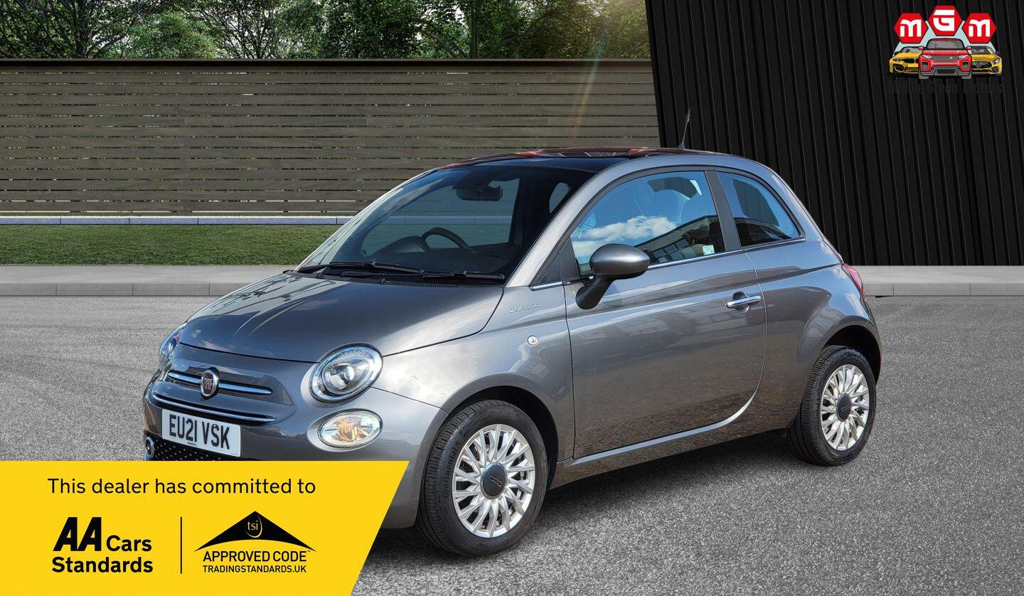 2021 Fiat 500 in Grey for sale