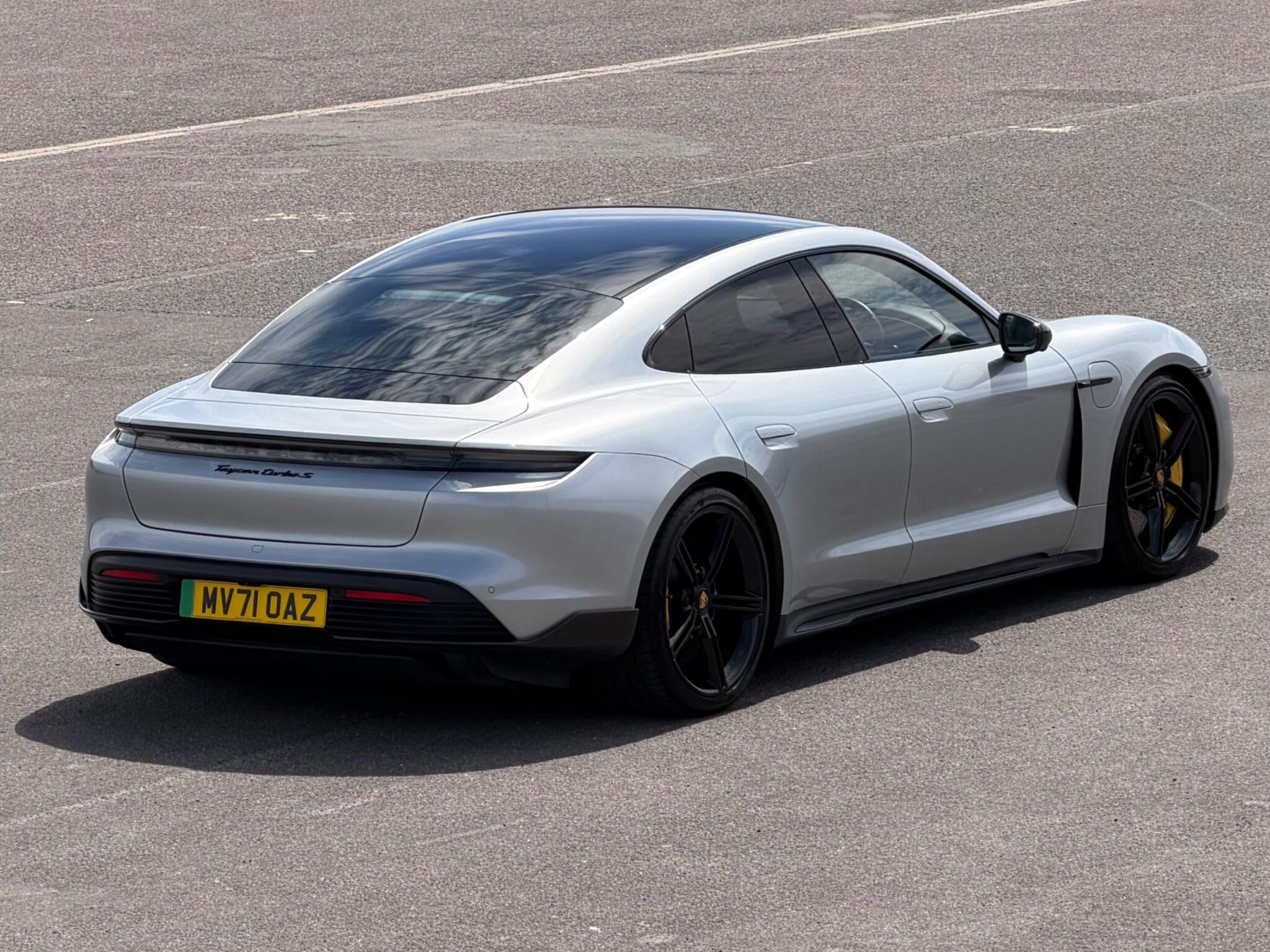 Porsche Taycan view 4