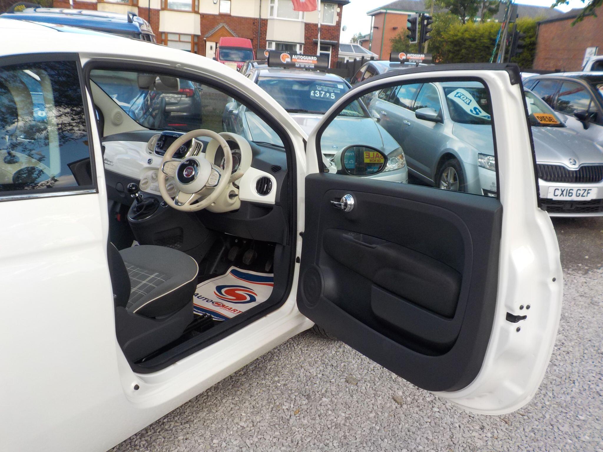 Fiat 500 1.2 Lounge Euro 6 (s/s) 3dr