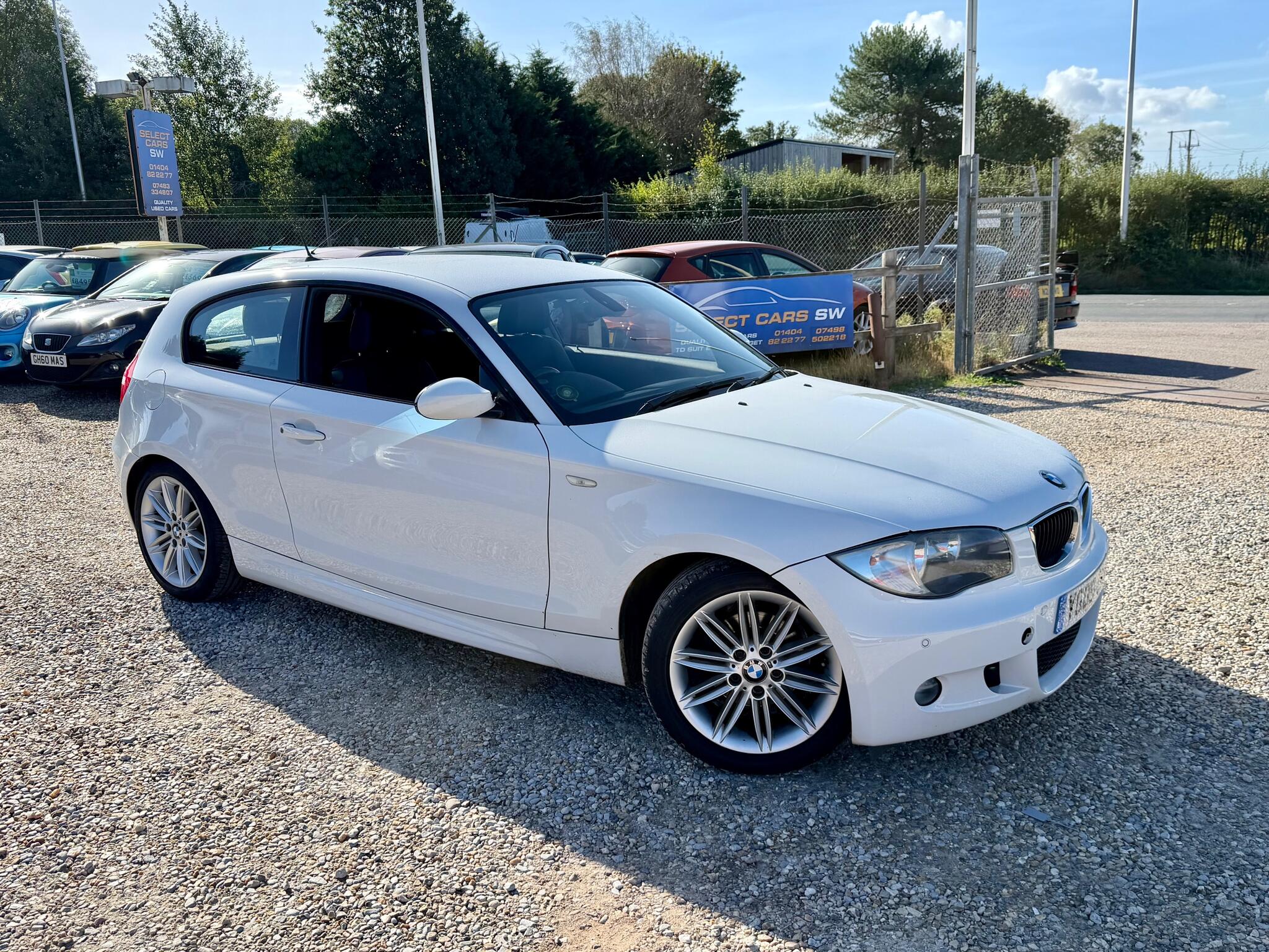 2009 BMW 1 Series in White for sale