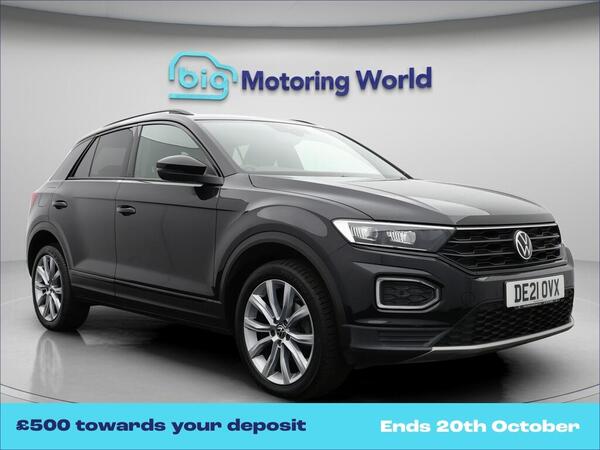 2021 Volkswagen T-Roc 1.5 Tsi Evo Black Edition 5dr Dsg