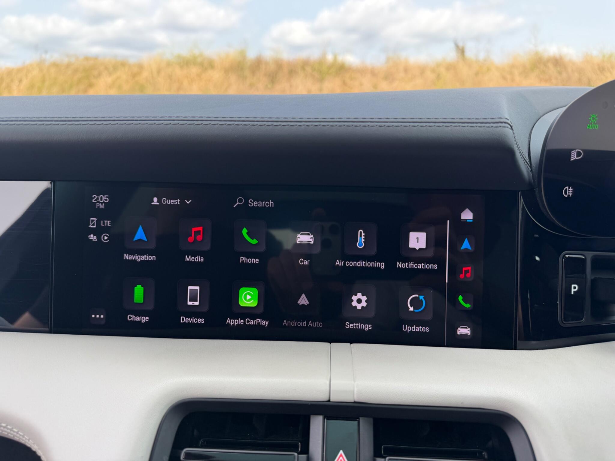 Porsche Taycan view 19