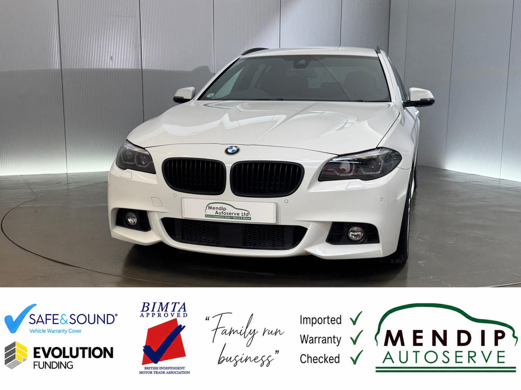 BMW 5 Series view 45