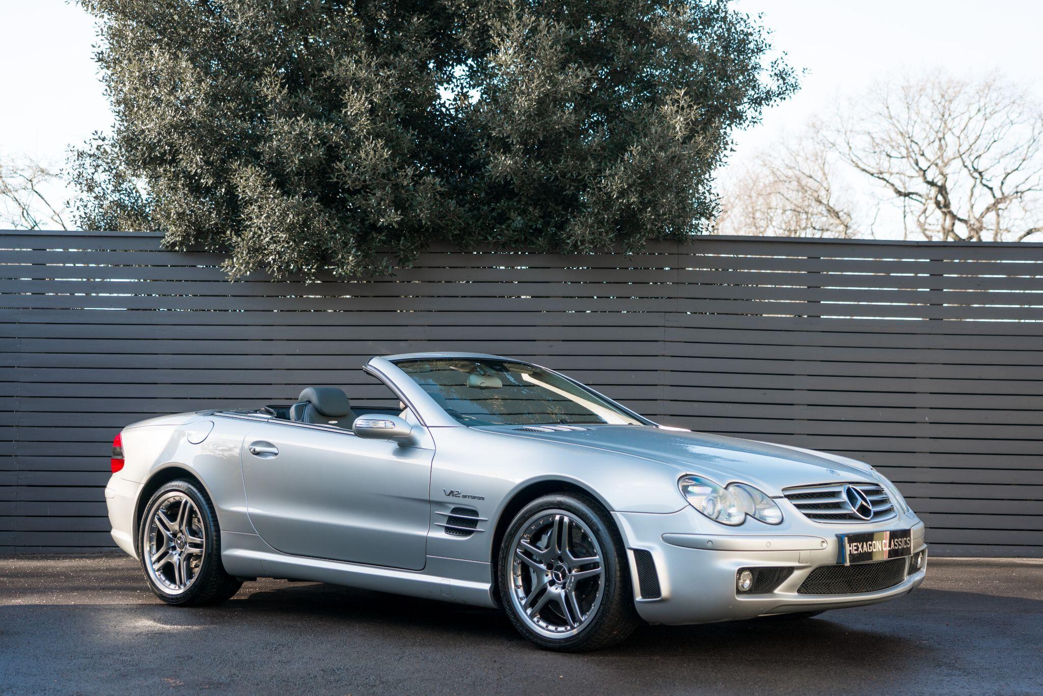 2007 Mercedes-Benz SL in Silver for sale