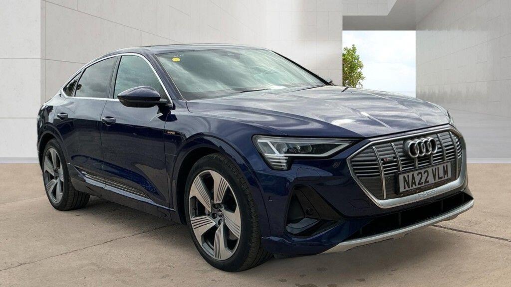 2022 Audi E-Tron in Blue for sale