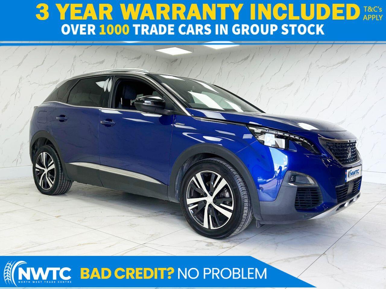 2018 Peugeot 3008 in Blue for sale