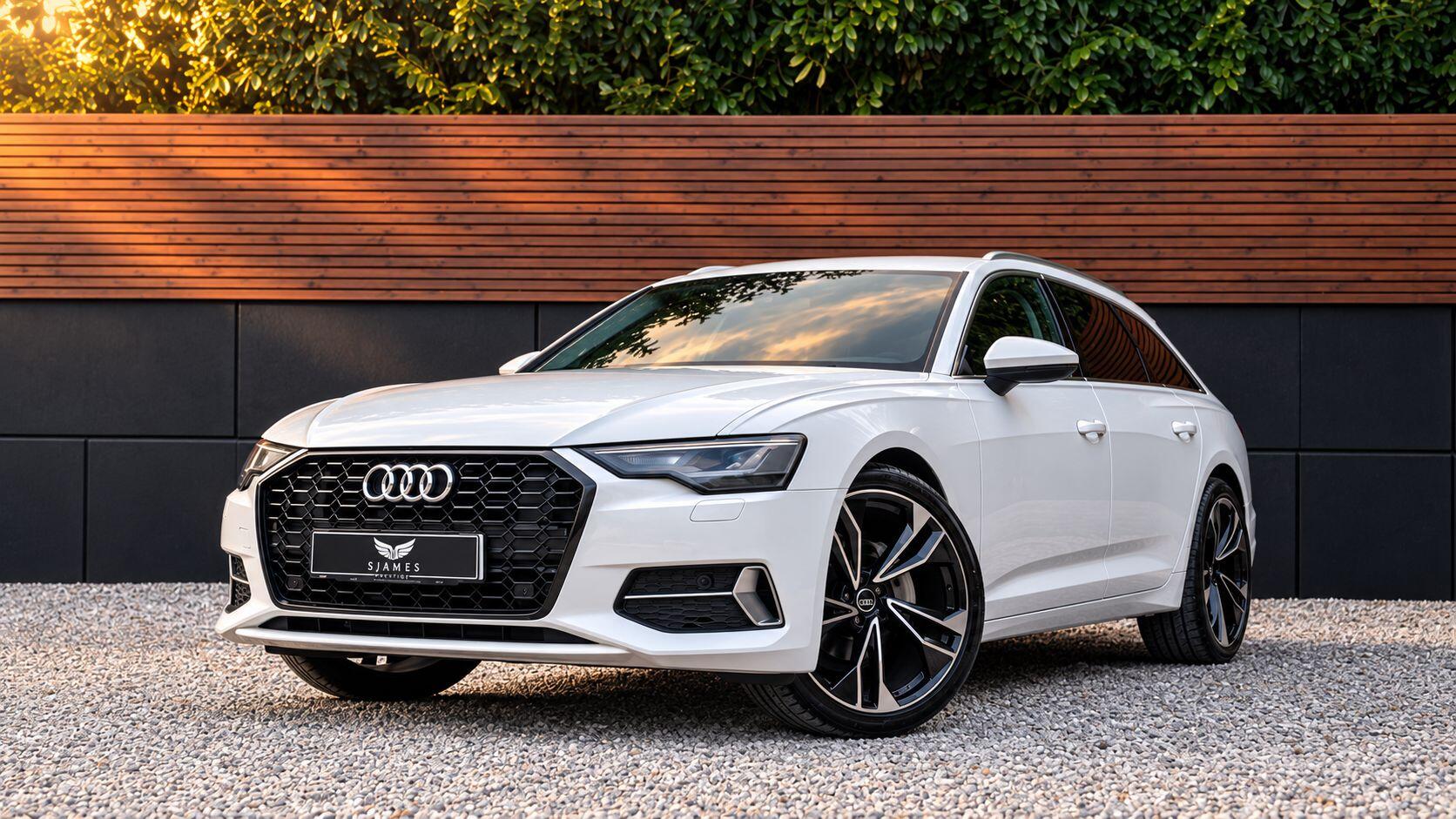 2023 Audi A6 in White for sale