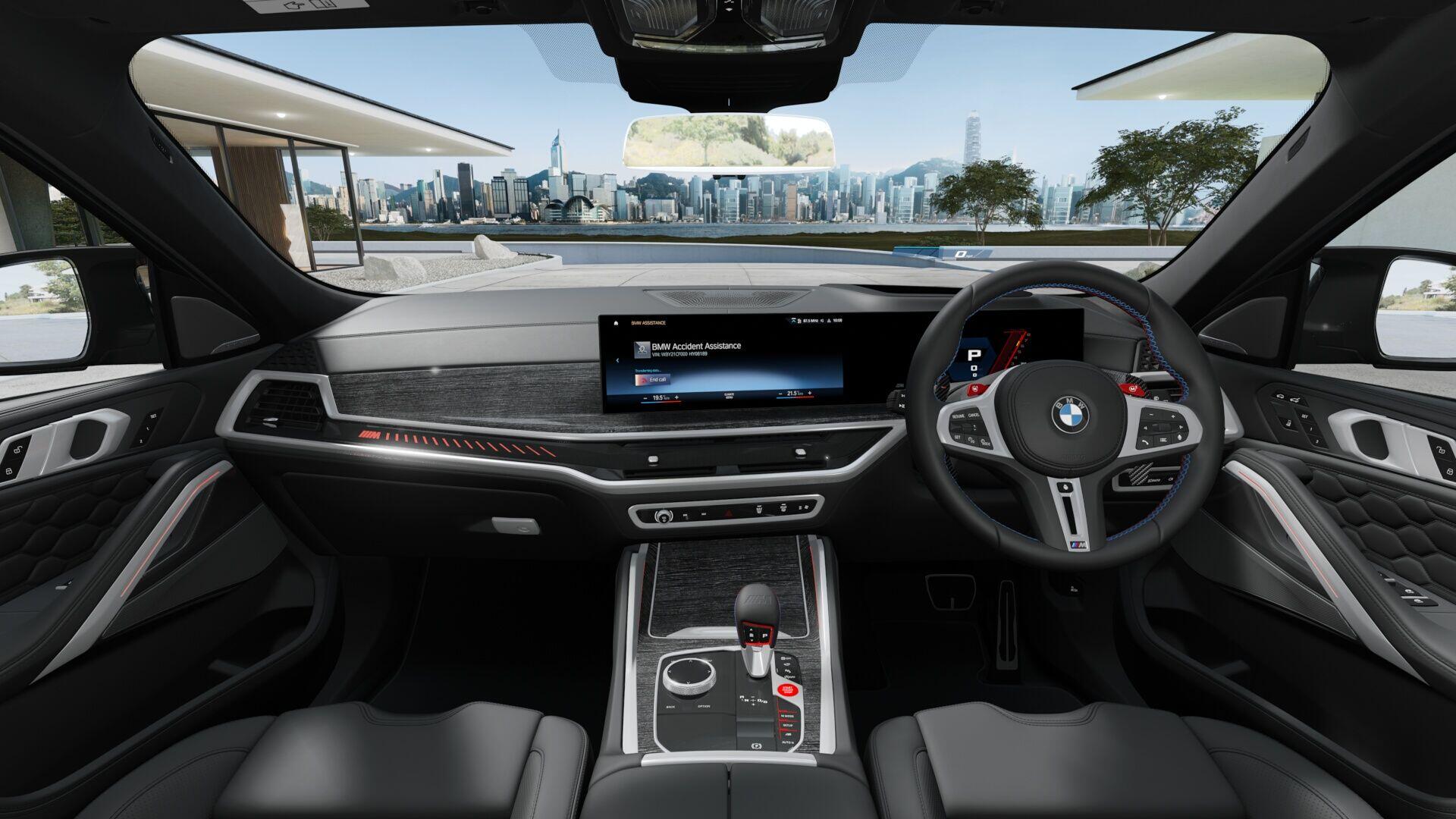 BMW X6 M view 8
