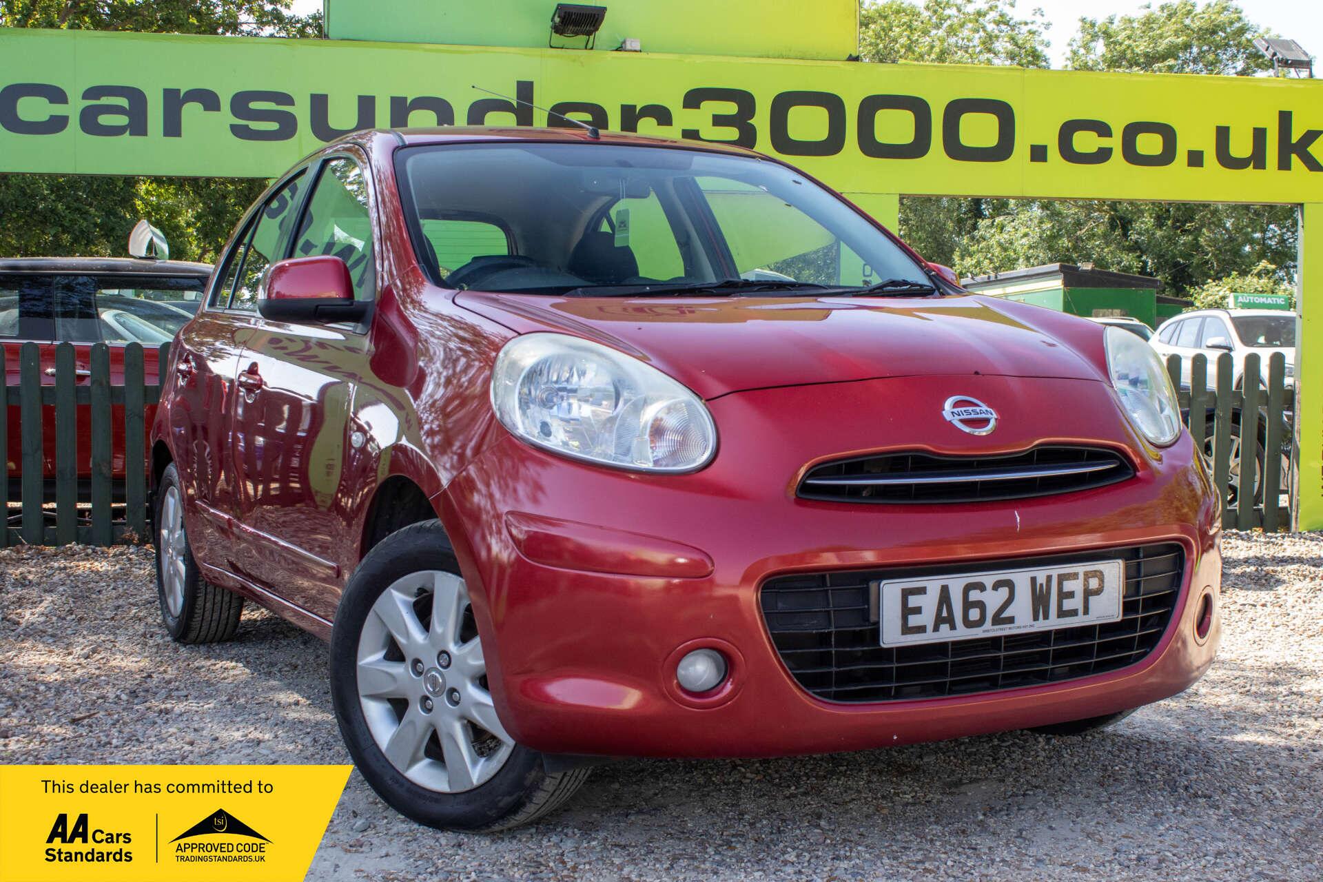 2012 Nissan Micra in Red for sale