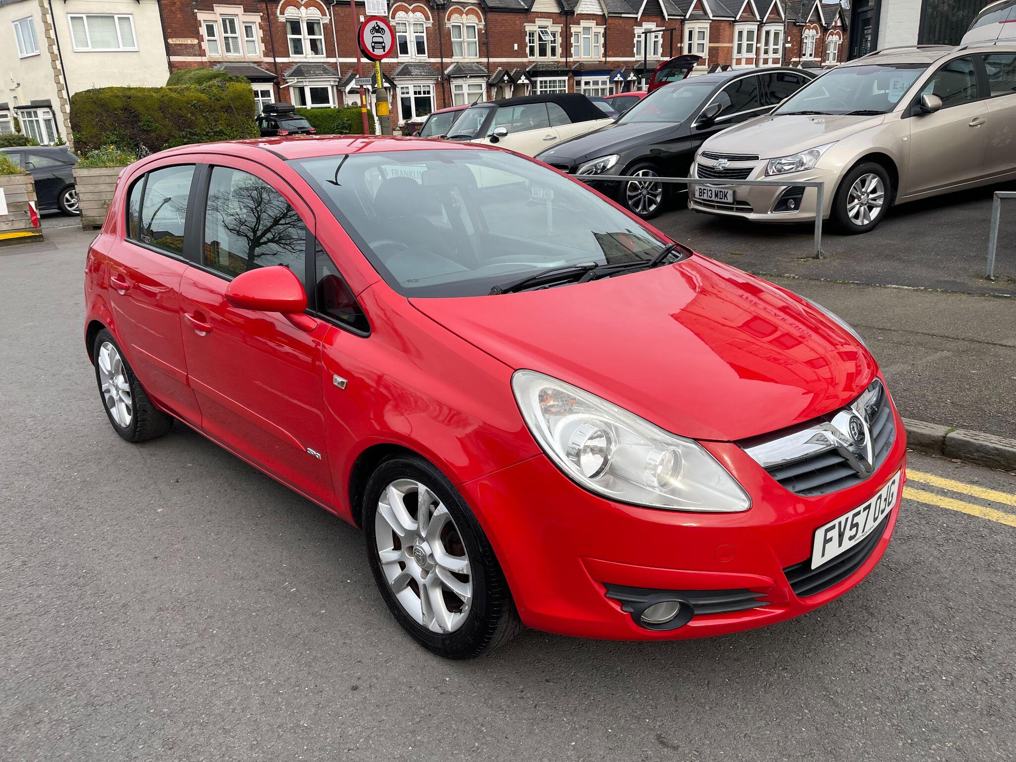 2007 Vauxhall Corsa in Red for sale
